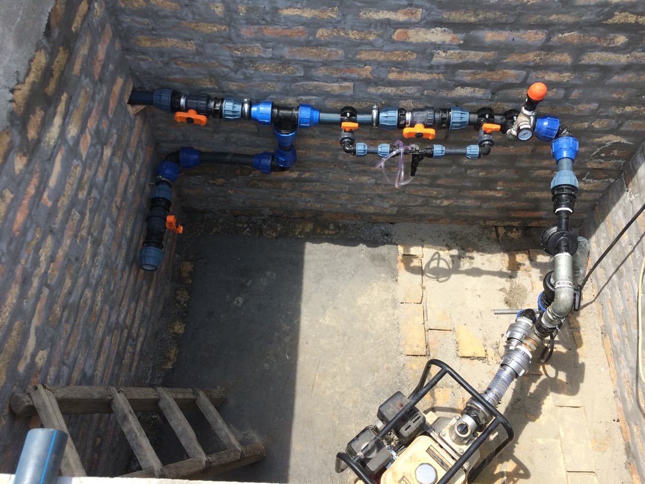 Pumpna stanica za zalivni sistem bunar Novi Sad